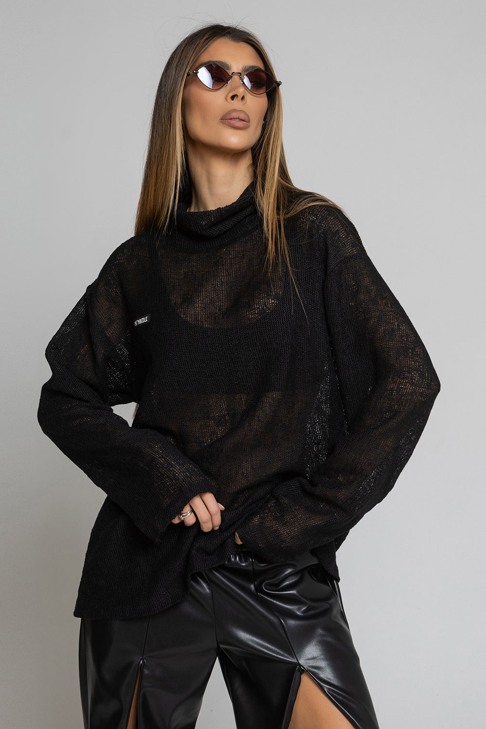 Nikole Leather Trousers 6841