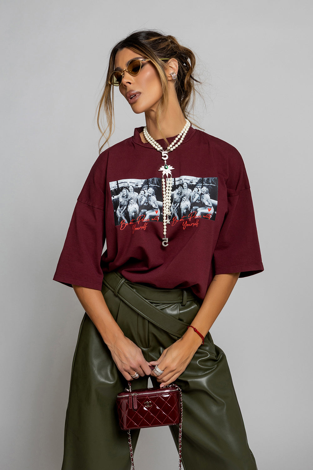 Nikole 6845 Leather Trousers