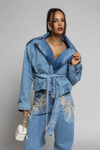 Jachetă din denim Nikole 3430