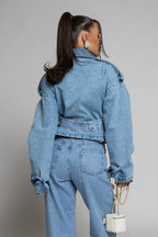 Jachetă din denim Nikole 3430