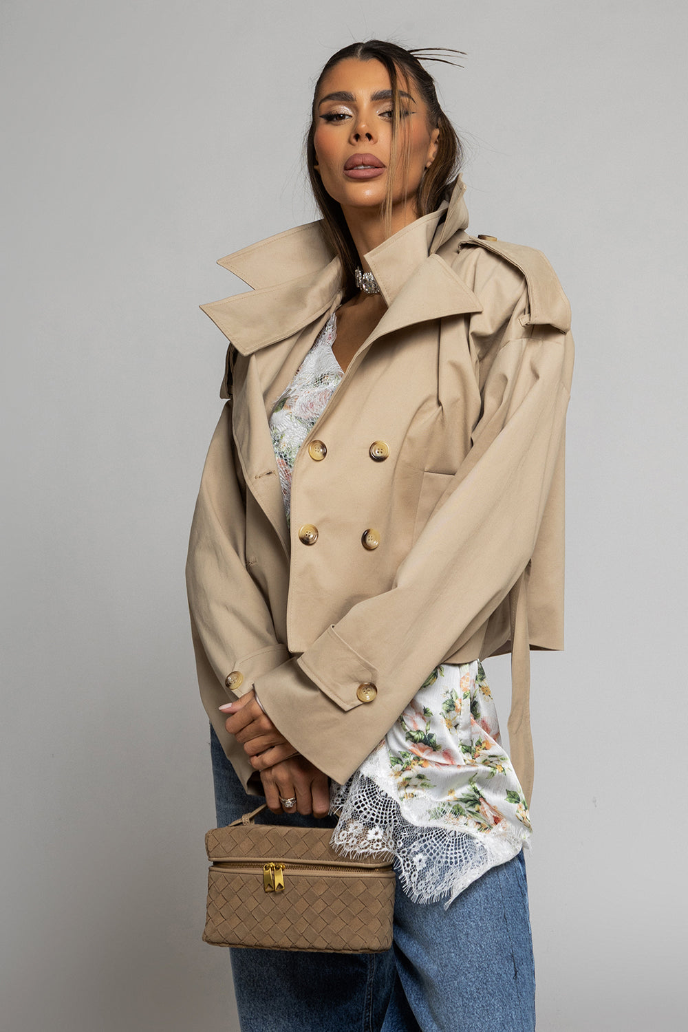 Trench scurt Nikole 3428