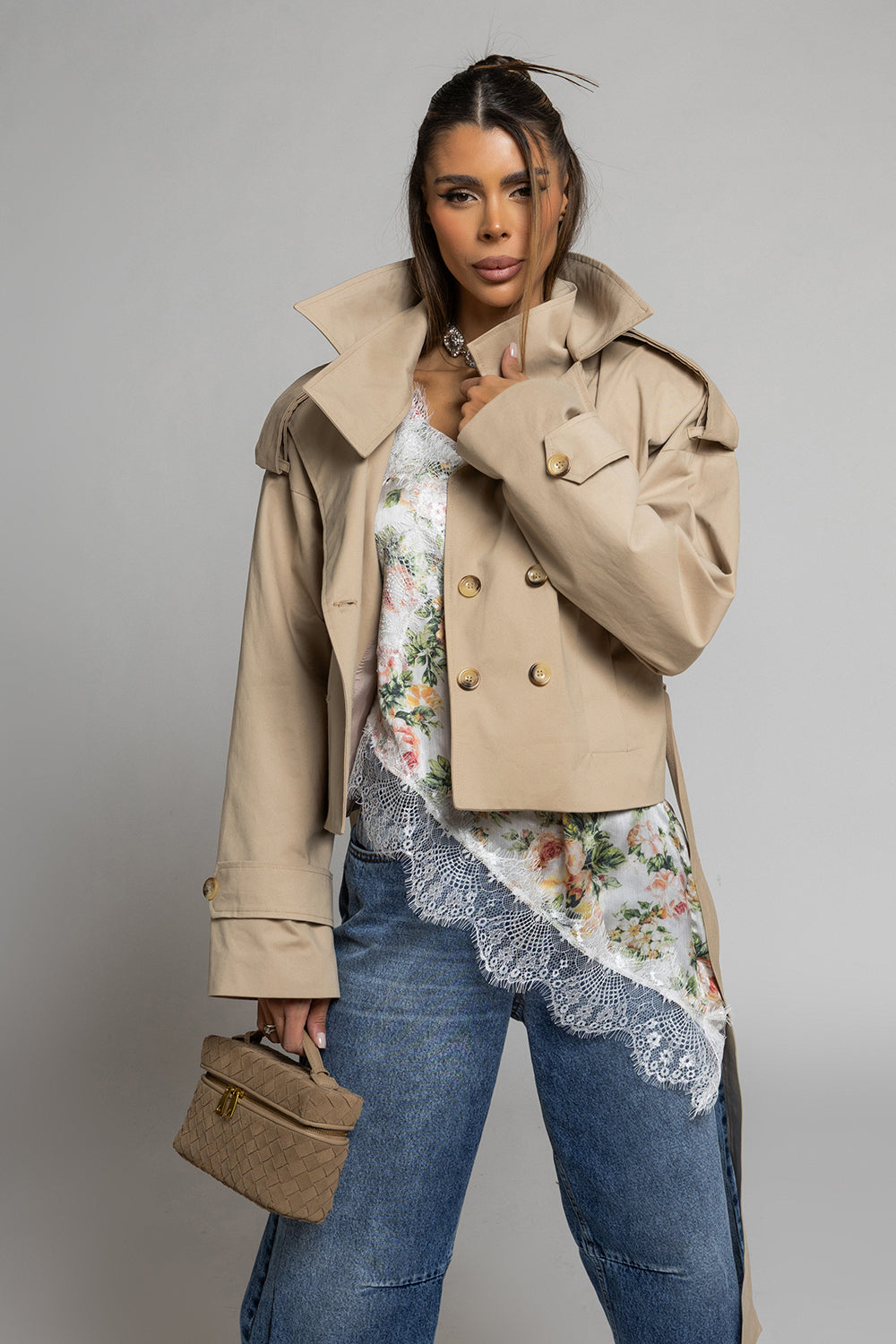 Trench scurt Nikole 3428