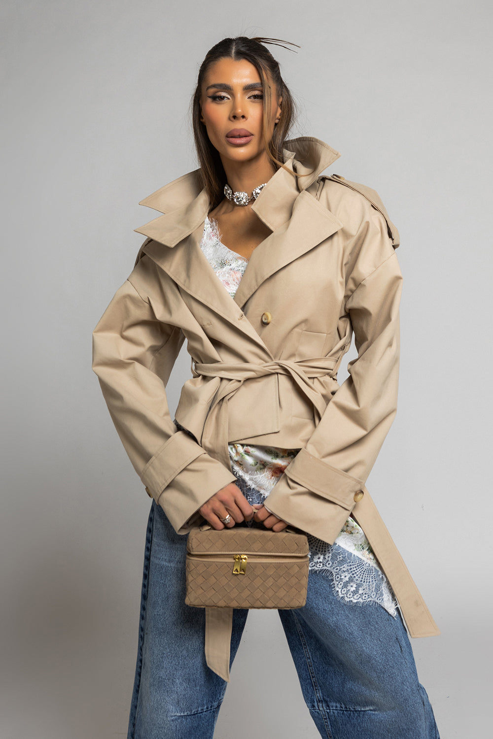 Trench scurt Nikole 3428