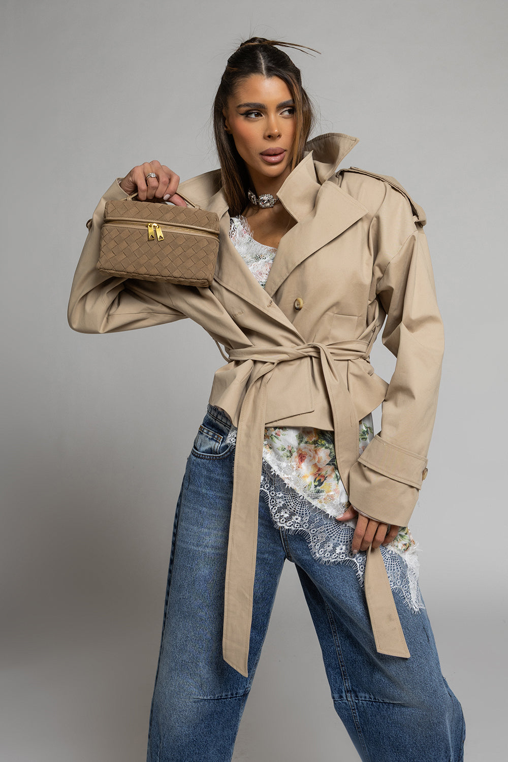 Trench scurt Nikole 3428