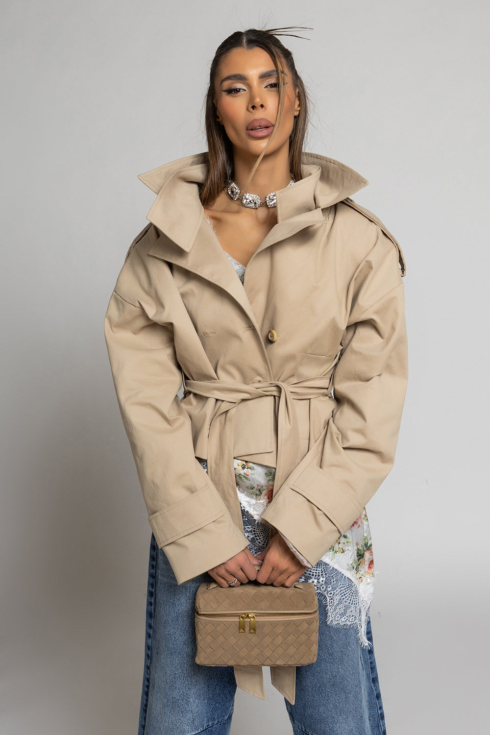 Trench scurt Nikole 3428