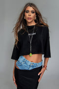 Nikole Cropped T-Shirt 5665