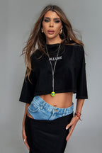 Nikole Cropped T-Shirt 5665